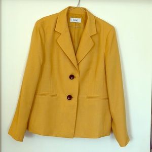 The golden blazer